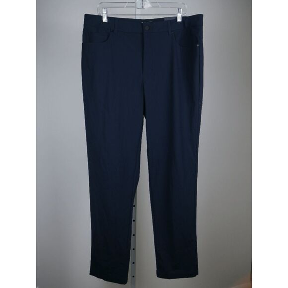 VRST Men's Limitless Performance Athletic Fit 5 Pocket Pant Navy 36X34 - Picture 3 of 9